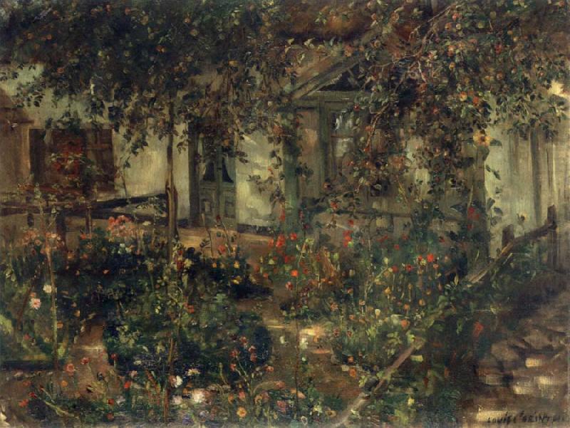 Blooming Rustic Garden, Lovis Corinth